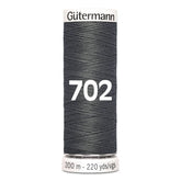 Gutermann garen | 200m | 702 donkergrijs naaigaren GM - 200 - 702 - DONKER - GRIJS 4008015033200